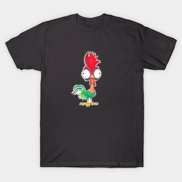 Rooster T-Shirt by Thalohalo